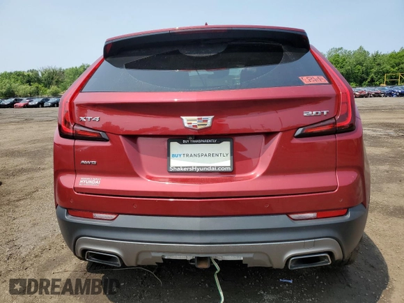 2019 Cadillac XT4 AWD Premium Luxury с VIN 1GYFZDR40KF149662, выставлен на аукционе Copart как лот 60366915 с пробегом 48 304 миль миль и Списание • Salvage title. История ставок и продаж доступна на DreamBid. Изображение 6.