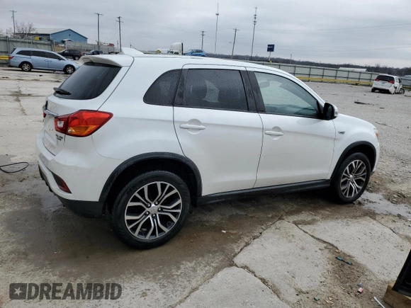 2019 Mitsubishi Outlander ES with VIN JA4AP3AU2KU031906, listed as a Copart auction lot 43917665 with 73,257 mi miles and Non repairable. Bid and sale history available at DreamBid. Image 3.