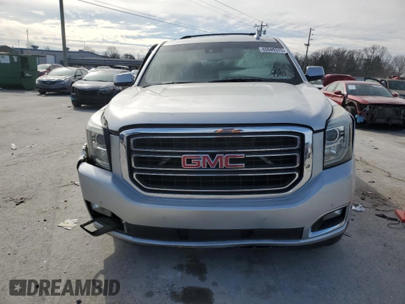 2015 GMC Yukon XL SLT with VIN 1GKS2HKC8FR650082, listed as a Copart auction lot 45049375 with 222,200 mi miles and Salvage Title. Bid and sale history available at carsss.com. Image 5.