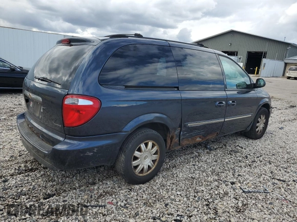 2007 Chrysler Town & Country LWB Touring with VIN 2A4GP54L27R262611, listed as a Copart auction lot 75550064 with 192,608 mi miles and Clean Title. Bid and sale history available at carsss.com. Image 3.