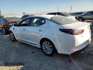2016 Kia Optima Hybrid EX with VIN KNAGN4ADXG5091913, listed as a Copart auction lot 41964205 with 160,897 mi miles and Salvage Title. Bid and sale history available at carsss.com. Image 2.