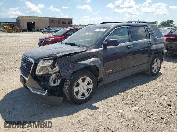 2016 GMC Terrain SLE with VIN 2GKALNEKXG6337705, listed as a Copart auction lot 63590375 with 75,109 mi miles and Clean title. Bid and sale history available at DreamBid. Image 1.