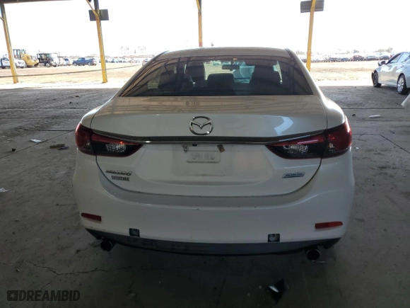 2016 Mazda Mazda6 i Touring with VIN JM1GJ1V54G1483907, listed as a Copart auction lot 47897175 with 128,228 mi miles and Salvage Title. Bid and sale history available at carsss.com. Image 6.