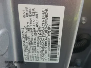2022 Honda Pilot EX-L with VIN 5FNYF6H55NB000895, listed as a Copart auction lot 64764535 with 150,157 mi miles and Clean title. Bid and sale history available at DreamBid. Image 12.