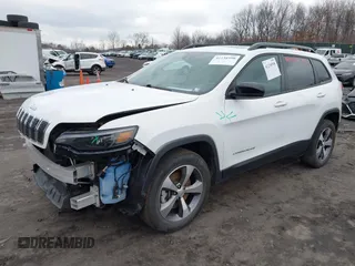 2022 Jeep Cherokee Limited with VIN 1C4PJMDX6ND550698, listed as a IAAI auction lot 41238598 with 18,006 mi miles and . Bid and sale history available at DreamBid. Image 17.