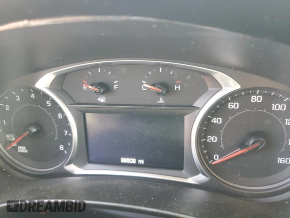 2021 Chevrolet Equinox LT with VIN 3GNAXJEV0MS122387, listed as a Copart auction lot 59725275 with 99,509 mi miles and Salvage title. Bid and sale history available at DreamBid. Image 9.