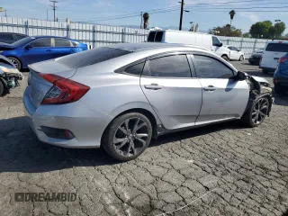 2019 Honda Civic Sport with VIN 2HGFC2F85KH502724, listed as a Copart auction lot 53750895 with 112,750 mi miles and Salvage Title. Bid and sale history available at DreamBid. Image 3.