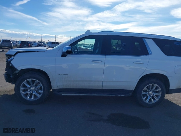 2023 Chevrolet Tahoe Premier with VIN 1GNSKSKDXPR294972, listed as a IAAI auction lot 41648292 with 50,561 mi miles. Bid and sale history available at carsss.com. Image 15.