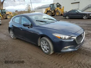 2018 Mazda 3 Sport with VIN JM1BN1K79J1170038, listed as a Copart auction lot 79281474 with 105,825 mi miles and Salvage Title. Bid and sale history available at carsss.com. Image 4.