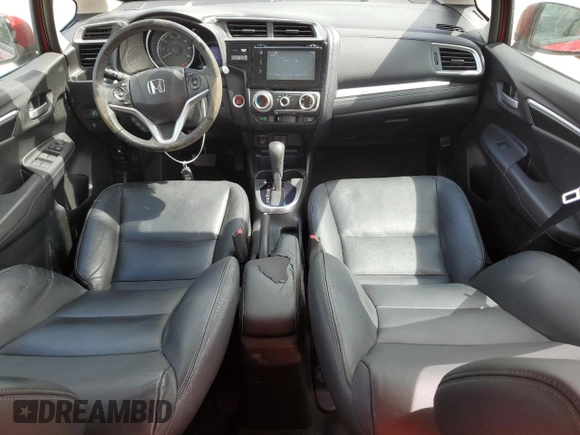 2015 Honda Fit EX-L with VIN 3HGGK5H84FM742456, listed as a Copart auction lot 54662215 with 89,237 mi miles and Salvage Title. Bid and sale history available at carsss.com. Image 8.