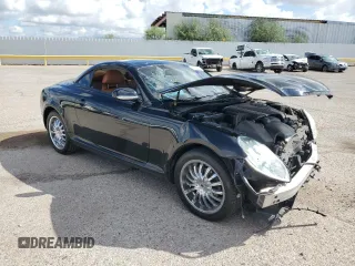 2002 Lexus SC 430 with VIN JTHFN48Y320020970, listed as a Copart auction lot 59332975 with 148,346 mi miles and Salvage title. Bid and sale history available at DreamBid. Image 4.