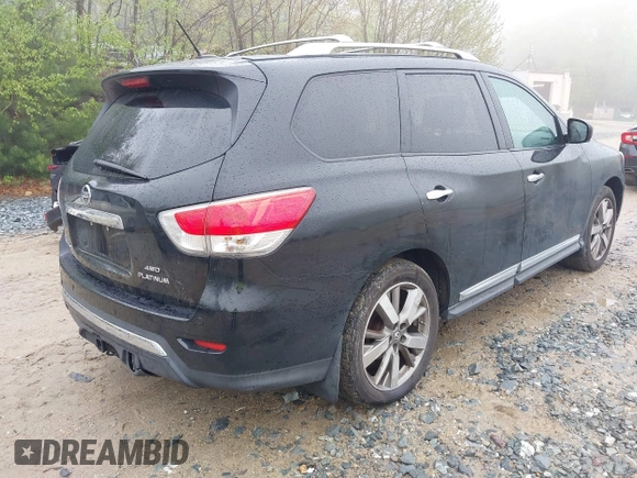 2013 Nissan Pathfinder SL z VIN 5N1AR2MM8DC629640, wystawiony jako IAAI lot #42181278 z przebiegiem 101 840 mil mil oraz . Historia ofert i sprzedaży dostępna na DreamBid. Obrazek 4.