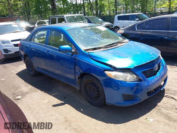 2009 Toyota Corolla with VIN 2T1BU40E69C167904, listed as a IAAI auction lot 42206415 with 201,694 mi miles. Bid and sale history available at carsss.com. Image 1.
