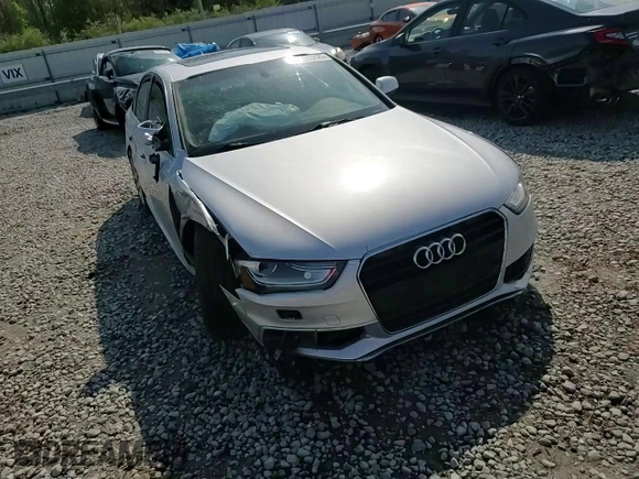2014 Audi A4 Premium with VIN WAUAFAFL9EN036030, listed as a Copart auction lot 50515125 with 0 mi miles and Salvage Title. Bid and sale history available at carsss.com. Image 11.