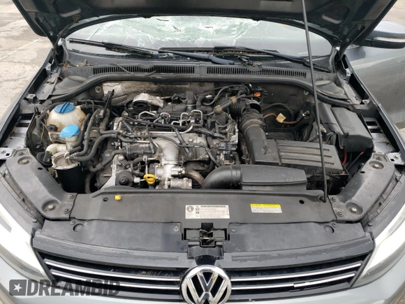 2014 Volkswagen Jetta TDI w/Premium with VIN 3VWLL7AJ1EM428536, listed as a Copart auction lot 53896765 with 75,525 mi miles and Salvage title. Bid and sale history available at DreamBid. Image 11.