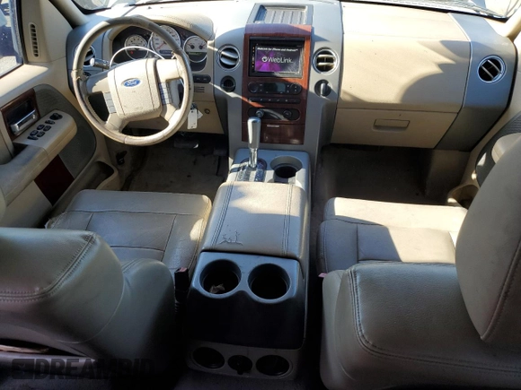 2007 Ford F-150 XLT with VIN 1FTPW12567KC89153, listed as a Copart auction lot 63996985 with 335,469 mi miles and Clean title. Bid and sale history available at DreamBid. Image 8.