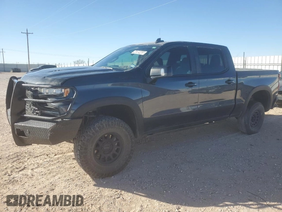 2021 Chevrolet Silverado 1500 LT Trail Boss with VIN 1GCPYFEL4MZ179383, listed as a Copart auction lot 48369465 with 38,364 mi miles and Clean Title. Bid and sale history available at DreamBid. Image 1.