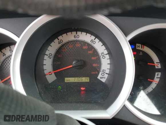 2013 Toyota Tacoma with VIN 5TFMU4FN8DX019022, listed as a Copart auction lot 54164235 with 110,614 mi miles and Salvage title. Bid and sale history available at DreamBid. Image 9.