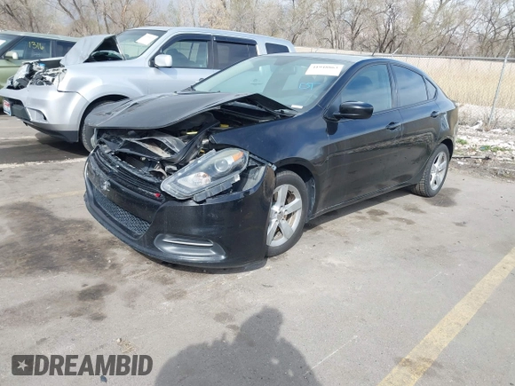 2015 Dodge Dart SXT with VIN 1C3CDFBB7FD407239, listed as a IAAI auction lot 41948863 with 109,219 mi miles. Bid and sale history available at carsss.com. Image 2.