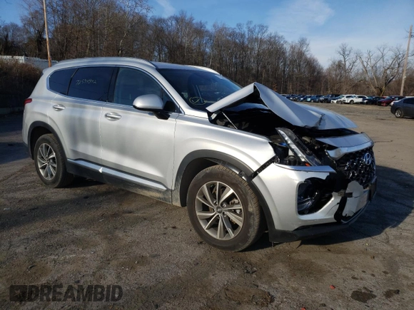 2019 Hyundai Santa Fe SEL with VIN 5NMS3CAD9KH058758, listed as a Copart auction lot 72594842 with 25,022 mi miles. Bid and sale history available at carsss.com. Image 4.
