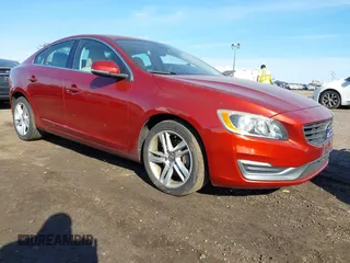 2015 Volvo S60 T5 Premier with VIN YV1612TB3F1309765, listed as a IAAI auction lot 42108221 with 103,874 mi miles. Bid and sale history available at carsss.com. Image 1.
