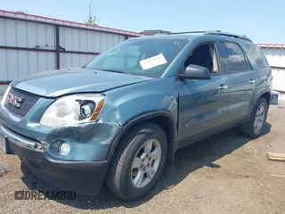 2009 GMC Acadia SLE1 z VIN 1GKEV13D09J158913, wystawiony jako IAAI lot #42449116 z przebiegiem 161 072 mil mil oraz . Historia ofert i sprzedaży dostępna na DreamBid. Obrazek 2.