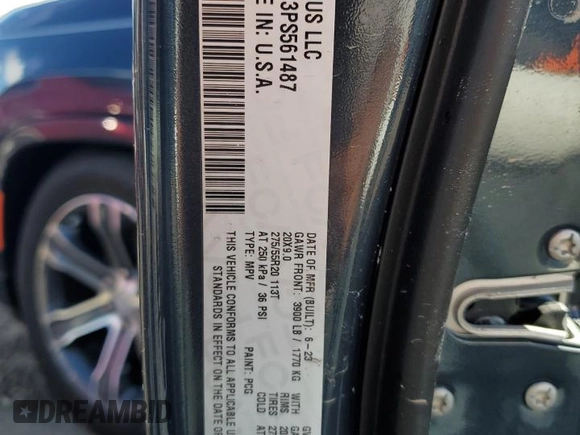 2023 Jeep Grand Wagoneer z VIN 1C4SJVEJ3PS561487, wystawiony jako Copart lot #74422444 z przebiegiem Nie podano mil oraz Nie do naprawy • Non repairable. Historia ofert i sprzedaży dostępna na DreamBid. Obrazek 14.