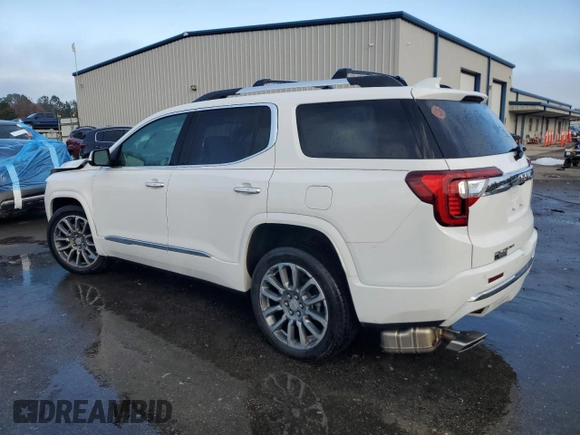2023 GMC Acadia Denali with VIN 1GKKNPLS1PZ247635, listed as a Copart auction lot 84953044 with 12,869 mi miles and Salvage title. Bid and sale history available at DreamBid. Image 2.