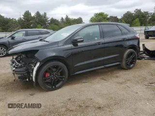 2022 Ford Edge ST z VIN 2FMPK4AP2NBA06136, wystawiony jako Copart lot #55524915 z przebiegiem 20 494 mil mil oraz Szkoda całkowita • Salvage title. Historia ofert i sprzedaży dostępna na DreamBid. Obrazek 1.