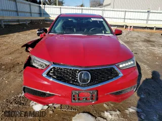 2018 Acura TLX with VIN 19UUB3F35JA000409, listed as a Copart auction lot 87343644 with 36,571 mi miles and Salvage Title. Bid and sale history available at carsss.com. Image 5.