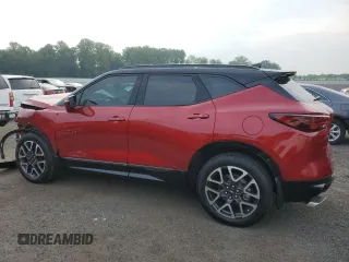 2024 Chevrolet Blazer RS with VIN 3GNKBKRS7RS121821, listed as a Copart auction lot 60870335 with 12,155 mi miles and Salvage title. Bid and sale history available at DreamBid. Image 2.