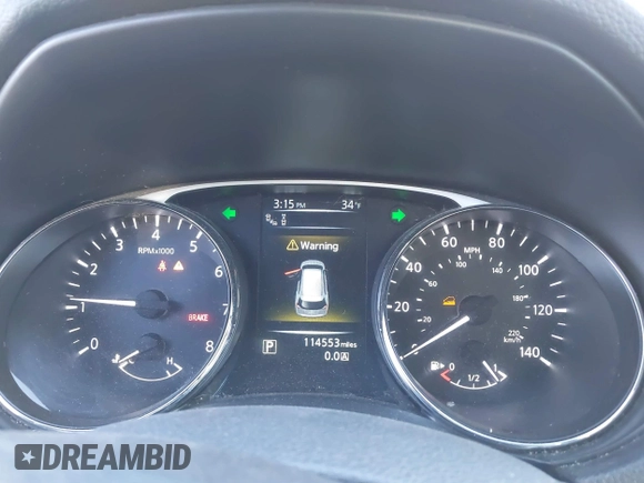 2016 Nissan Rogue SL with VIN 5N1AT2MV6GC878310, listed as a IAAI auction lot 41413672 with 114,553 mi miles and . Bid and sale history available at DreamBid. Image 7.