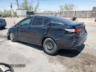 2020 Nissan Versa S with VIN 3N1CN8DV0LL864401, listed as a Copart auction lot 59968525 with 56,578 mi miles and Salvage title. Bid and sale history available at DreamBid. Image 2.