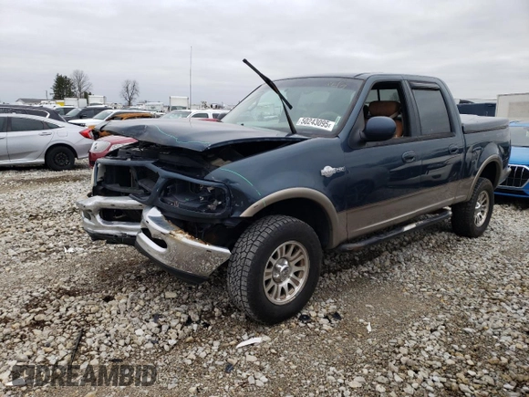 2001 Ford F-150 XLT z VIN 1FTRW08L01KA44087, wystawiony jako Copart lot #62898235 z przebiegiem Nie podano mil oraz Nie do naprawy • Non repairable. Historia ofert i sprzedaży dostępna na DreamBid. Obrazek 1.