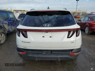 2024 Hyundai Tucson Limited with VIN 5NMJECDE3RH311660, listed as a Copart auction lot 43316285 with 12,652 mi miles and Salvage Title. Bid and sale history available at carsss.com. Image 6.