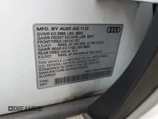 2023 Audi Q7 Premium Plus with VIN WA1LXBF72PD008932, listed as a Copart auction lot 57758555 with Not provided miles and Salvage title. Bid and sale history available at DreamBid. Image 13.
