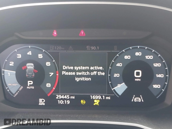 2021 Audi Q3 S line Premium with VIN WA1DECF36M1031852, listed as a IAAI auction lot 42020471 with 29,445 mi miles and . Bid and sale history available at DreamBid. Image 7.