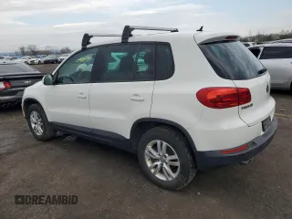 2013 Volkswagen Tiguan S with VIN WVGAV3AX7DW596953, listed as a Copart auction lot 53107845 with 131,732 mi miles and Clean title. Bid and sale history available at DreamBid. Image 2.