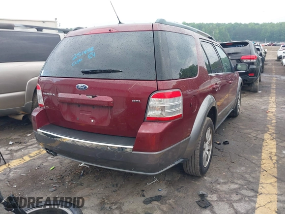 2008 Ford Taurus X SEL with VIN 1FMDK02WX8GA39402, listed as a IAAI auction lot 42156528 with 135,034 mi miles and . Bid and sale history available at DreamBid. Image 4.