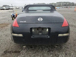 2005 Nissan 350Z Touring with VIN JN1AZ36A15M750103, listed as a Copart auction lot 44375825 with 184,550 mi miles and Salvage title. Bid and sale history available at DreamBid. Image 6.
