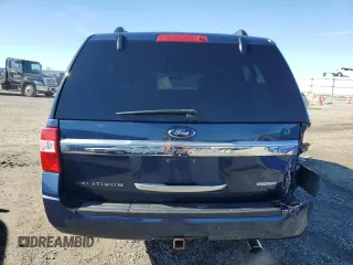 2016 Ford Expedition Max Platinum with VIN 1FMJK1MT4GEF07212, listed as a Copart auction lot 44068905 with 126,210 mi miles and Non repairable. Bid and sale history available at DreamBid. Image 6.