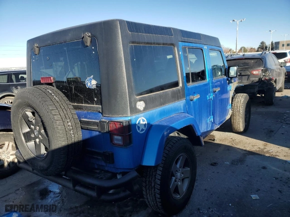 2015 Jeep Wrangler Unlimited Sport with VIN 1C4BJWDG1FL573349, listed as a Copart auction lot 86879394 with 96,773 mi miles and Salvage Title. Bid and sale history available at carsss.com. Image 3.