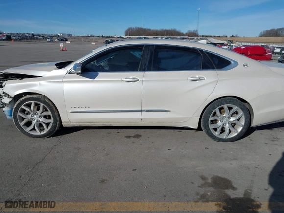 2014 Chevrolet Impala LTZ with VIN 1G1145SL4EU107932, listed as a IAAI auction lot 41685673 with 257,326 mi miles. Bid and sale history available at carsss.com. Image 14.