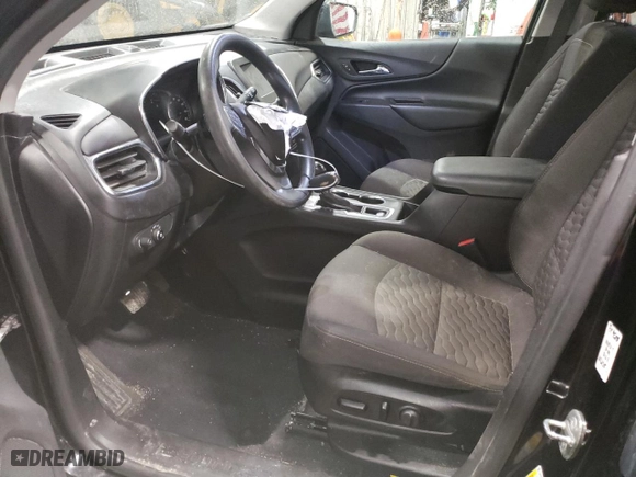 2021 Chevrolet Equinox LT with VIN 2GNAXUEV2M6122360, listed as a Copart auction lot 52100814 with 64,836 mi miles and Salvage Title. Bid and sale history available at carsss.com. Image 7.
