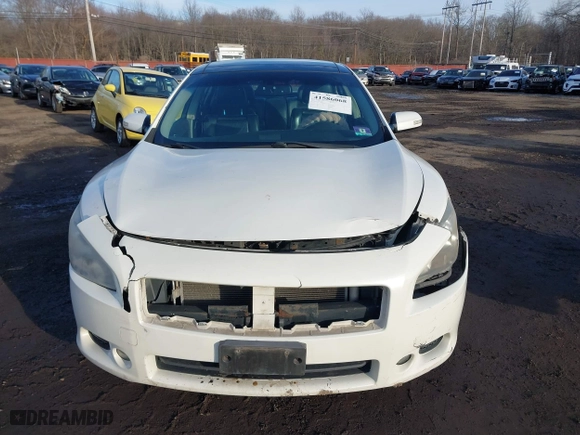2010 Nissan Maxima 3.5 SV w/Premium Pkg with VIN 1N4AA5APXAC804113, listed as a IAAI auction lot 41586068 with 127,134 mi miles. Bid and sale history available at carsss.com. Image 12.