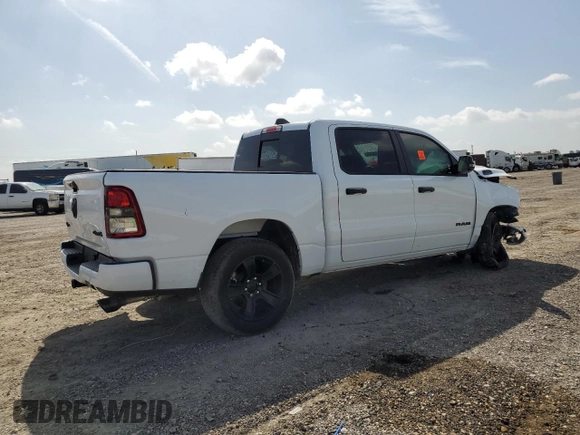 2024 Ram 1500 Lone Star with VIN 1C6SRFFT4RN108602, listed as a Copart auction lot 65802344 with 6,739 mi miles and Salvage title. Bid and sale history available at DreamBid. Image 3.
