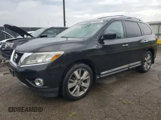 2014 Nissan Pathfinder S with VIN 5N1AR2MM7EC708654, listed as a Copart auction lot 64070845 with 142,368 mi miles and Clean title. Bid and sale history available at DreamBid. Image 1.
