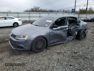 2013 Volkswagen Jetta S with VIN 3VW2K7AJ2DM368974, listed as a Copart auction lot 50562475 with 172,691 mi miles and Salvage title. Bid and sale history available at DreamBid. Image 1.