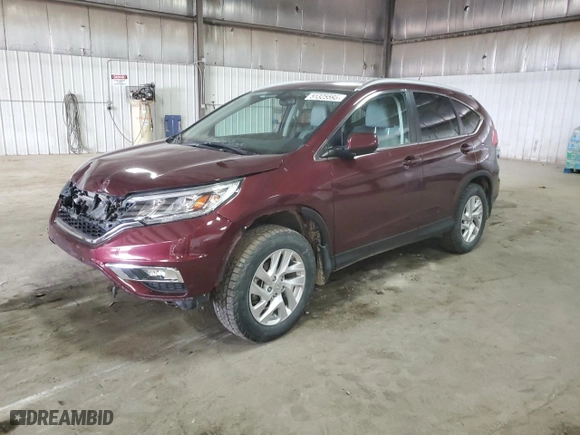 2016 Honda CR-V EX-L with VIN 2HKRM4H78GH676357, listed as a Copart auction lot 51325595 with 68,216 mi miles and Salvage Title. Bid and sale history available at carsss.com. Image 1.