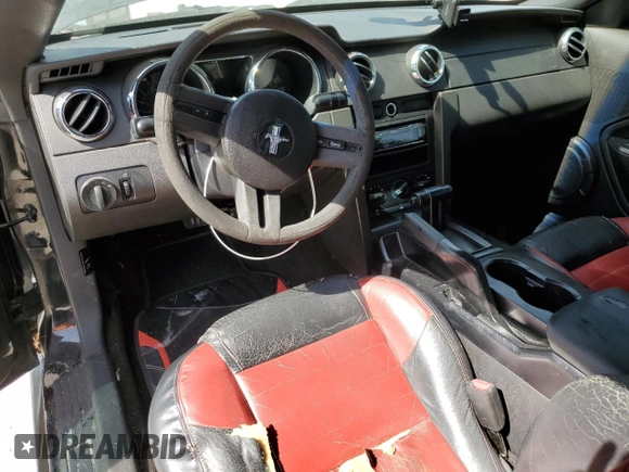 2005 Ford Mustang Deluxe with VIN 1ZVFT80N055111232, listed as a Copart auction lot 62728805 with 171,848 mi miles and Salvage title. Bid and sale history available at DreamBid. Image 8.